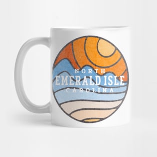 Emerald Isle, NC Summertime Vacationing Stained Glass Sunrise Mug